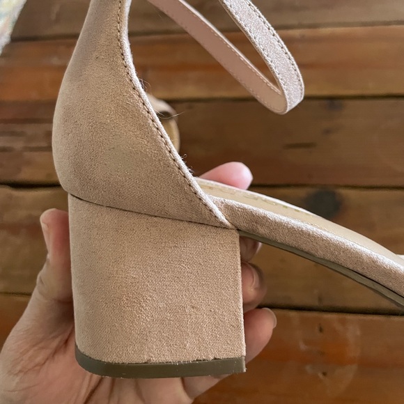 Nude Blush colored Madden NYC heels - Picture 2 of 9